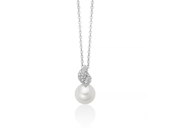 Collana Miluna Donna in Argento Perla PCL6865 - PCL6865
